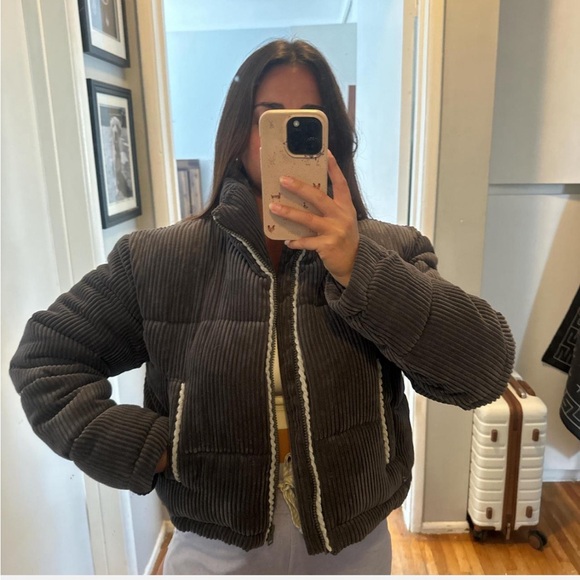 7 For All Mankind Jackets & Blazers - For All Mankind Corduroy Puffer